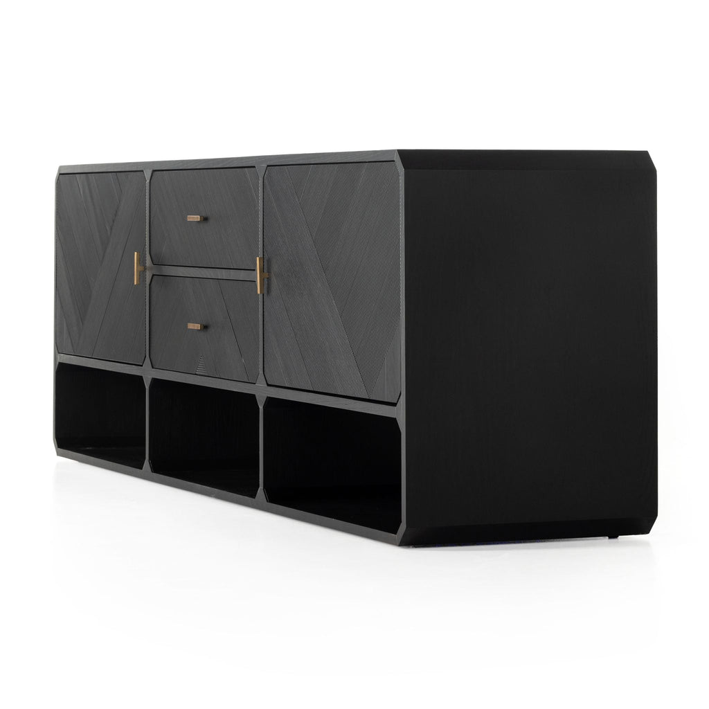 Eli Retro Media Console - Sage InteriorsFHConsole