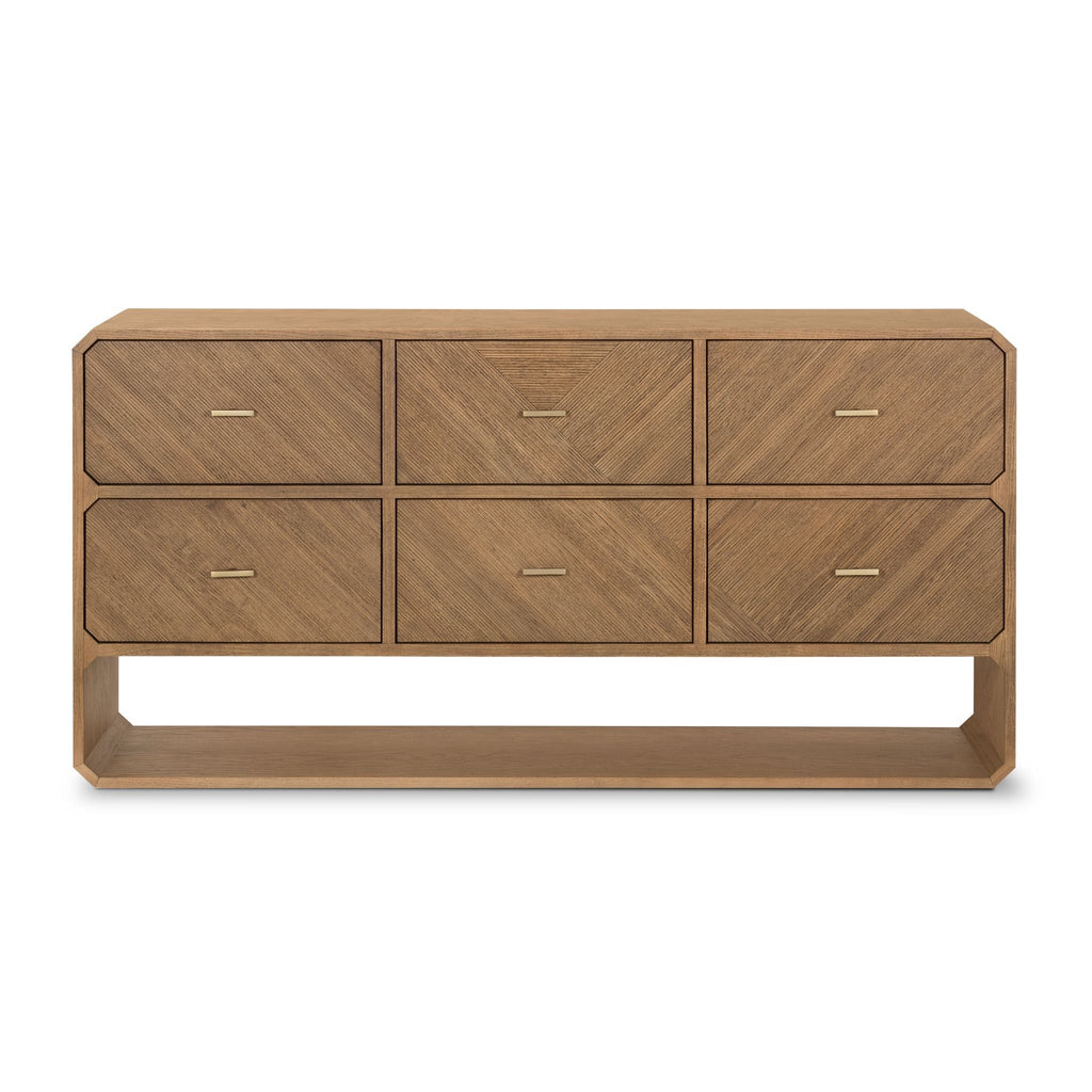 Eli Retro Six Drawer Dress - Sage InteriorsFHDresser