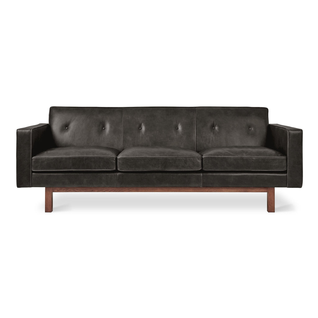 Embassy Sofa – Vintage Leather Mid - Century Sofa with Tufted Back - Sage InteriorsSage InteriorsSofas