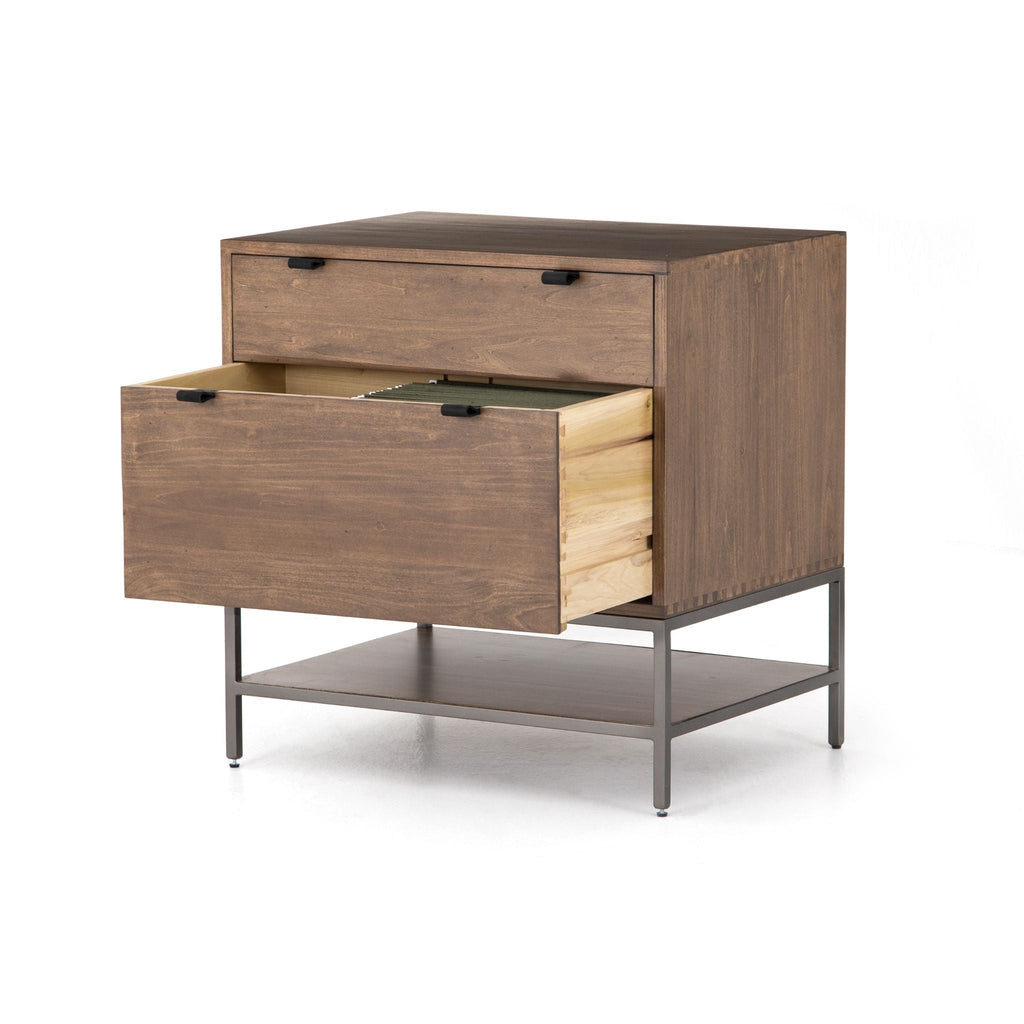 Everett Filing Cabinet, Auburn Poplar - Sage InteriorsFHCabinet