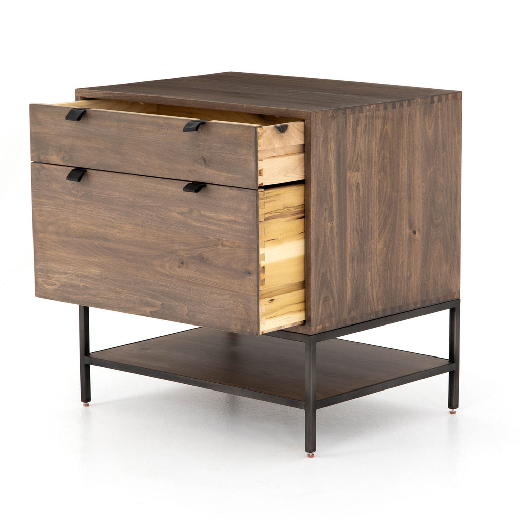 Everett Filing Cabinet, Auburn Poplar - Sage InteriorsFHCabinet