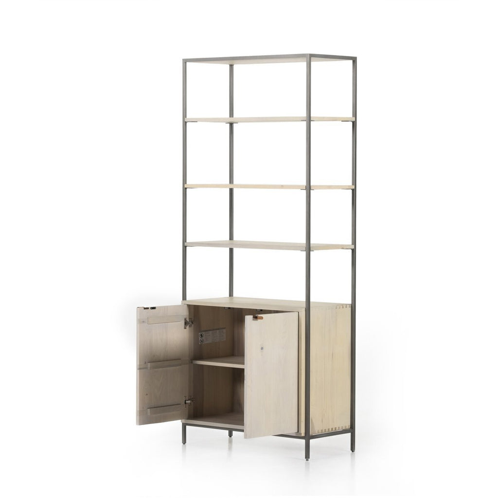 Everett Modular Wide Bookshelf - Dove Popular - Sage InteriorsSage Interiors