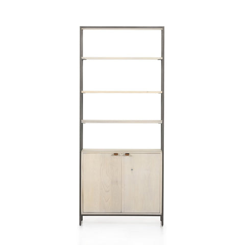 Everett Modular Wide Bookshelf - Dove Popular - Sage InteriorsSage Interiors
