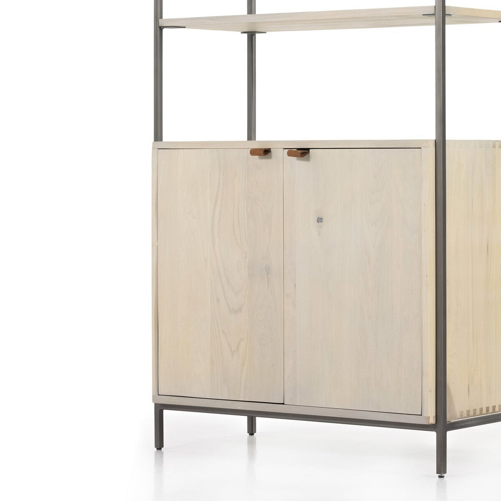 Everett Modular Wide Bookshelf - Dove Popular - Sage InteriorsSage Interiors