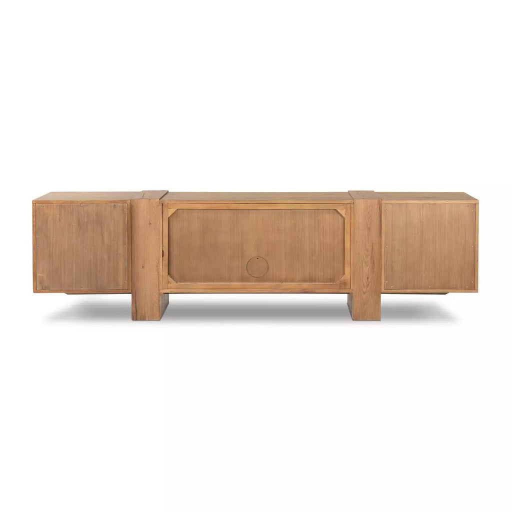 Fisher Media Console, Rustic Amber - Sage InteriorsFour HandsMedia Stand
