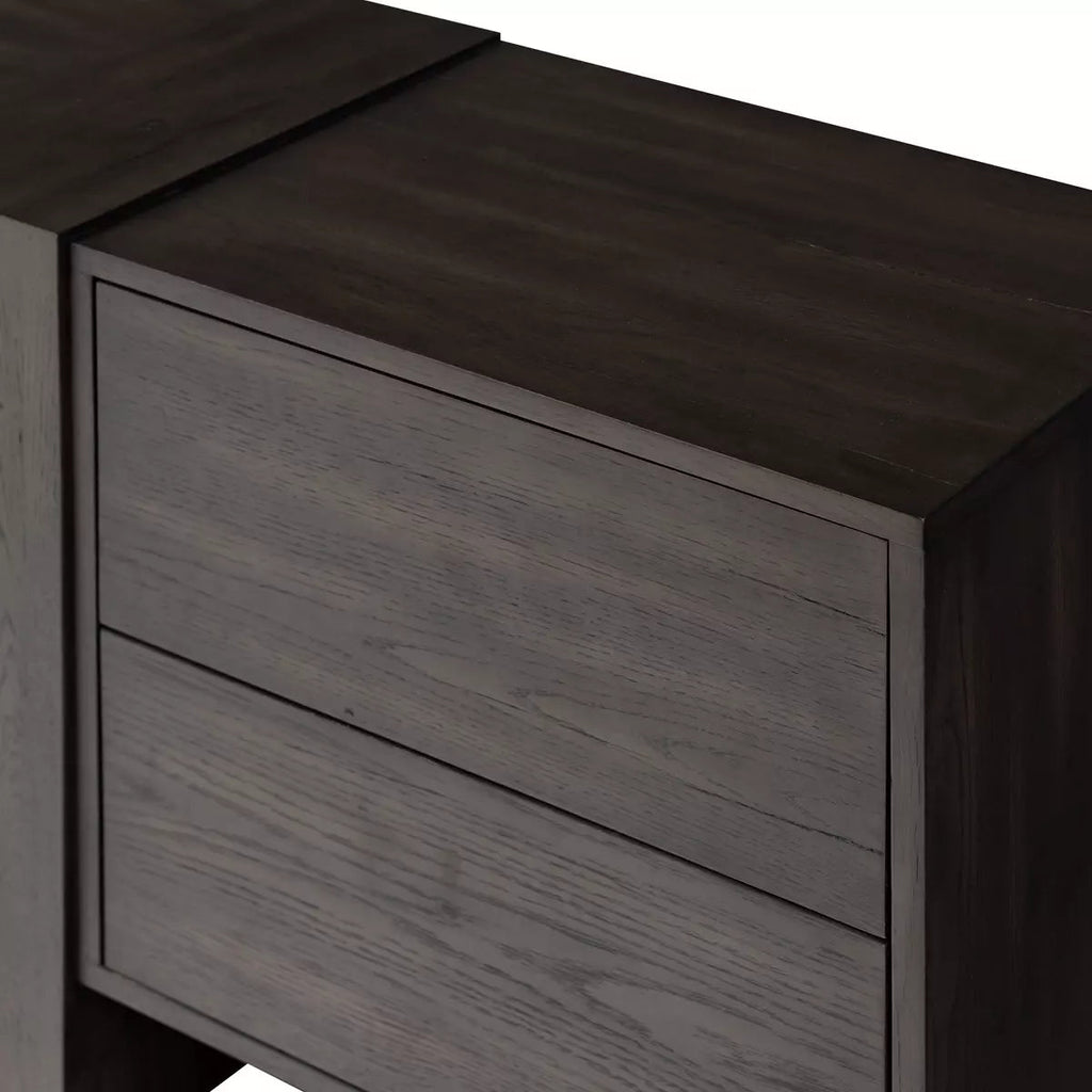 Fisher Media Console, Smoked Black - Sage InteriorsFour HandsMedia Stand