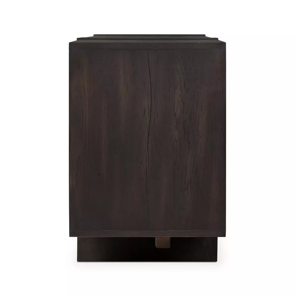 Fisher Media Console, Smoked Black - Sage InteriorsFour HandsMedia Stand