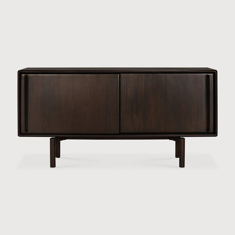 Flow Solid Mahogany Sideboard with Rounded Edges & Adjustable Shelves - Sage InteriorsEthnicraftsideboard
