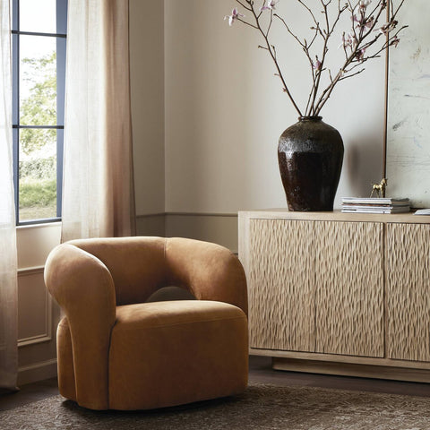 Fluid Swivel Chair - Sage InteriorsFour HandsAccent Chair