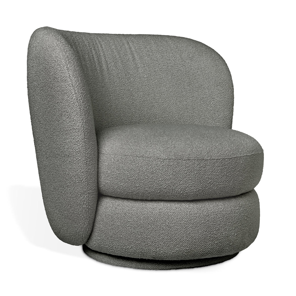 Forme Swivel Chair – Modern Bouclé Accent Chair with 360° Rotation - Sage InteriorsSage InteriorsChair
