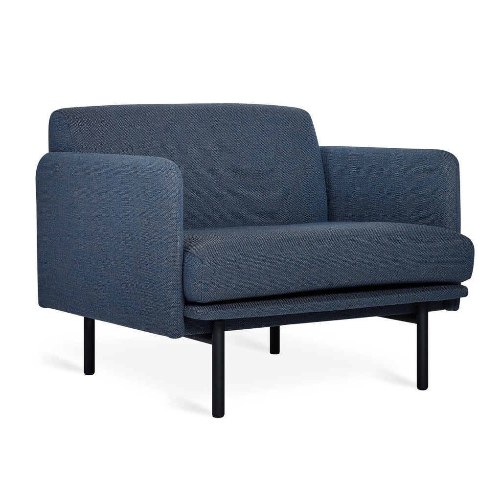 Foundry Chair – Scandinavian - Inspired Accent Seating with Steel Legs - Sage InteriorsSage InteriorsChair