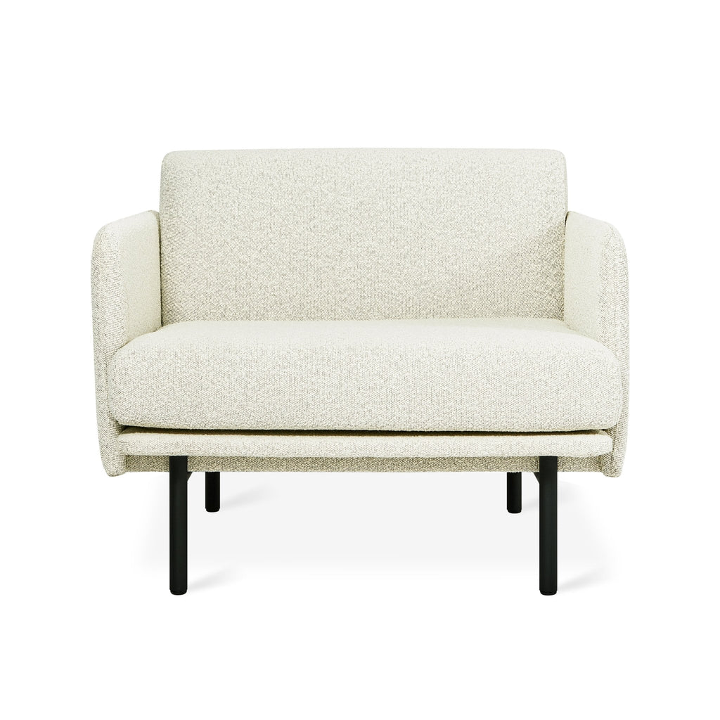 Foundry Chair – Scandinavian - Inspired Accent Seating with Steel Legs - Sage InteriorsSage InteriorsChair