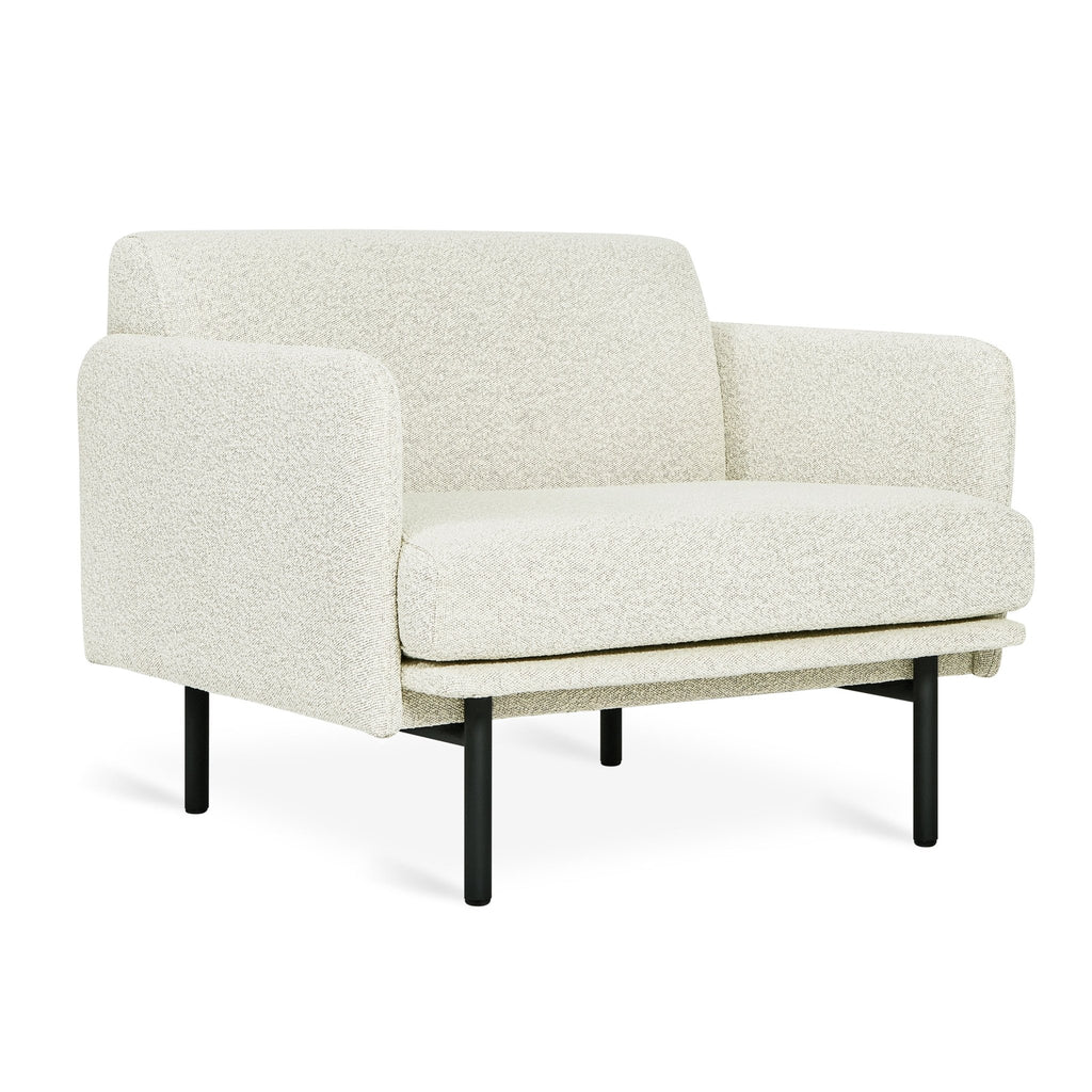 Foundry Chair – Scandinavian - Inspired Accent Seating with Steel Legs - Sage InteriorsSage InteriorsChair