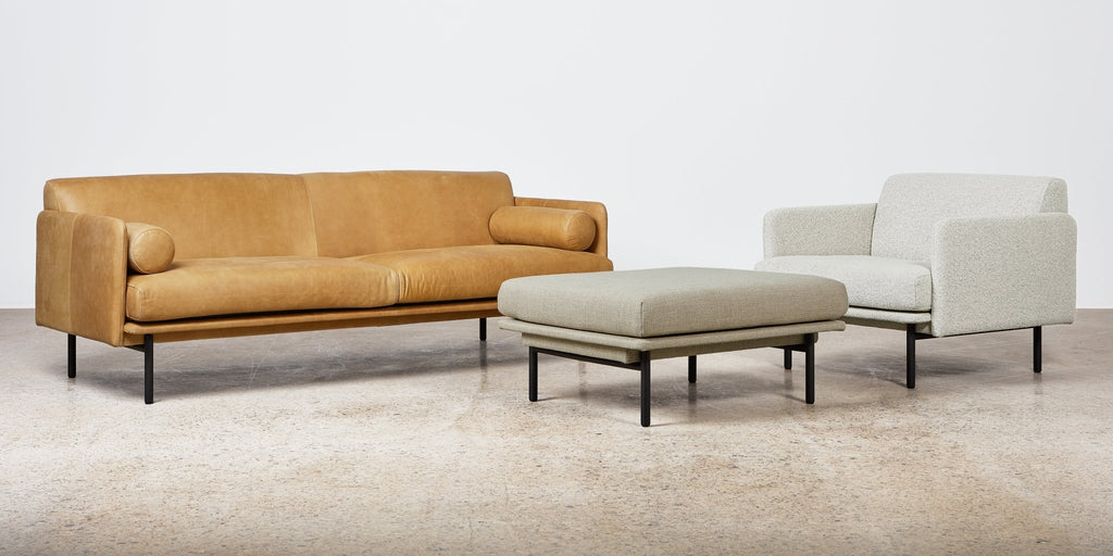 Foundry Sofa – Scandinavian - Inspired Minimalist Seating with Steel Legs - Sage InteriorsSage InteriorsSofa
