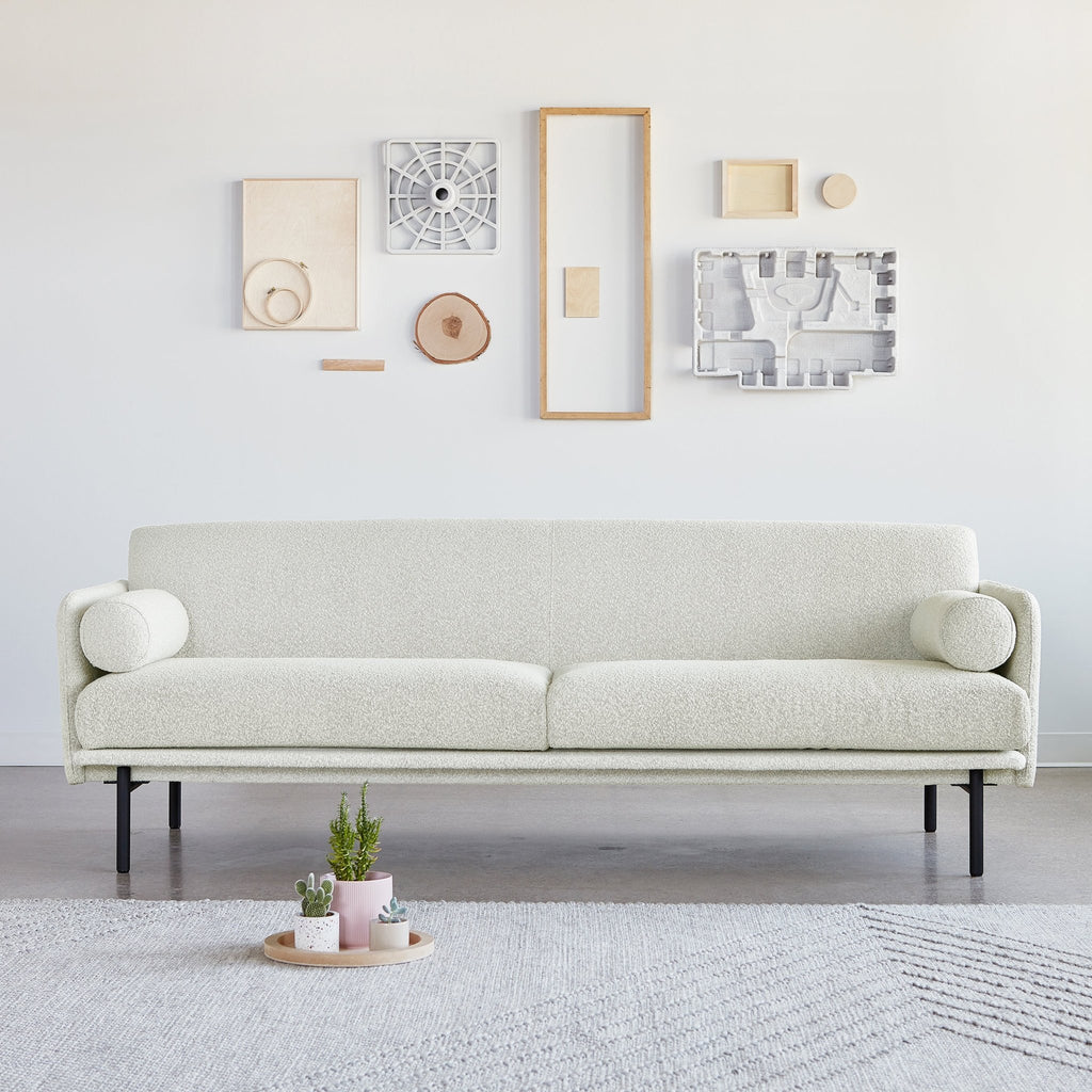 Foundry Sofa – Scandinavian - Inspired Minimalist Seating with Steel Legs - Sage InteriorsSage InteriorsSofa