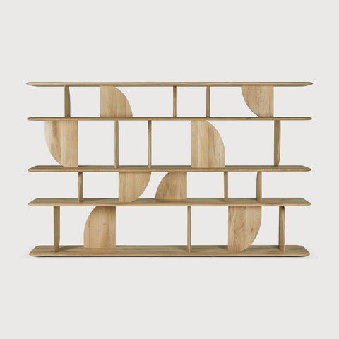 Geometric Rack – Modern Wooden Shelving Unit Sage Interiors - Sage InteriorsEthnicraft