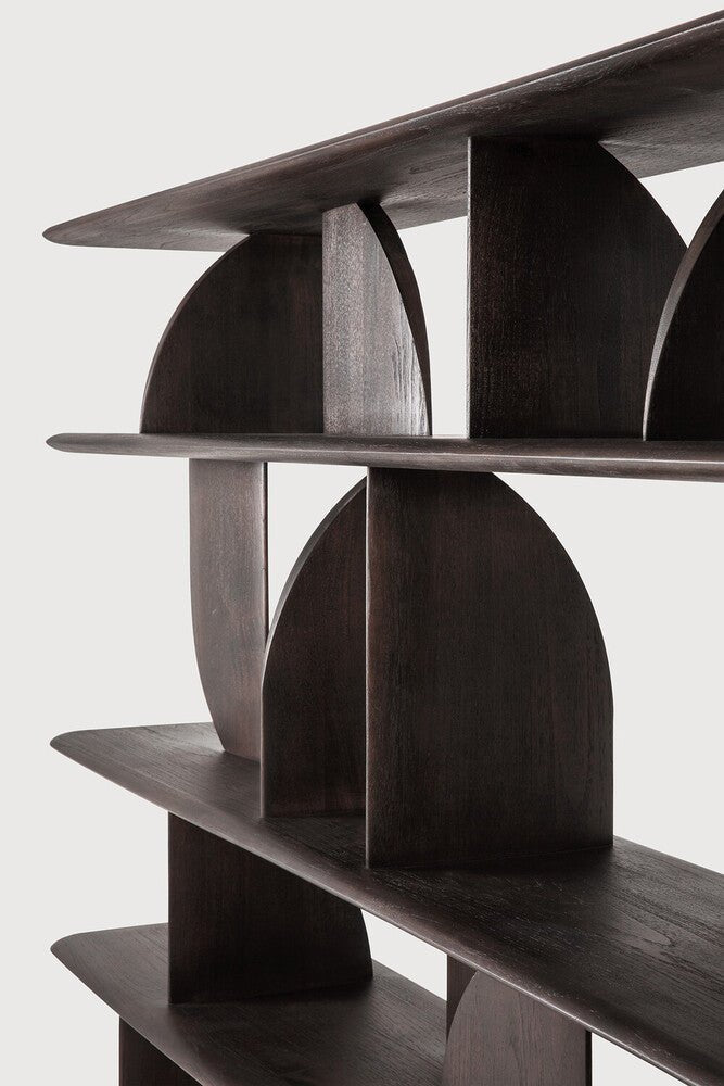 Geometric Rack – Modern Wooden Shelving Unit Sage Interiors - Sage InteriorsEthnicraft