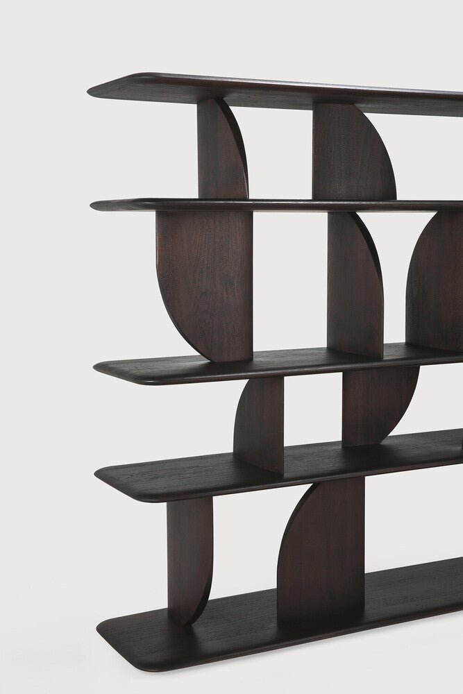 Geometric Rack – Modern Wooden Shelving Unit Sage Interiors - Sage InteriorsEthnicraft