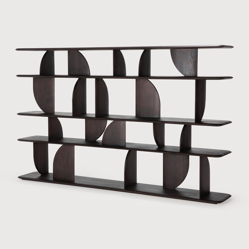 Geometric Rack – Modern Wooden Shelving Unit Sage Interiors - Sage InteriorsEthnicraft