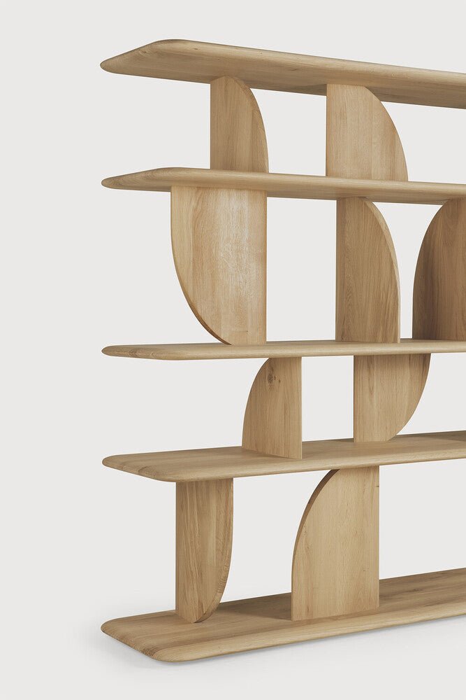 Geometric Rack – Modern Wooden Shelving Unit Sage Interiors - Sage InteriorsEthnicraft