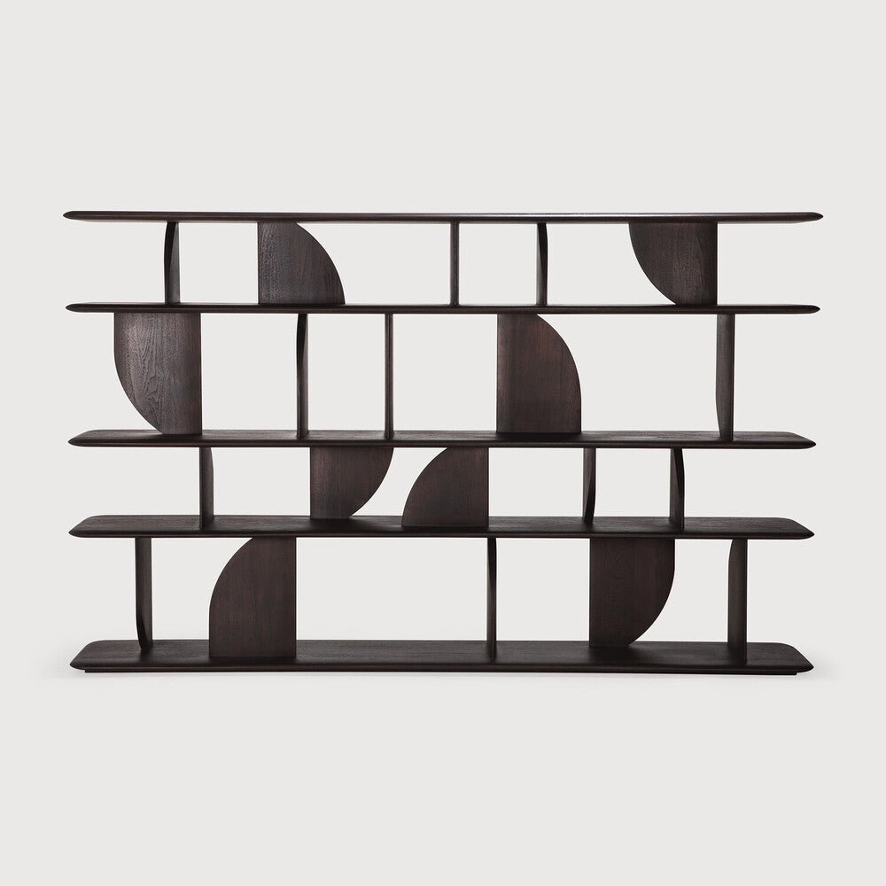 Geometric Rack – Modern Wooden Shelving Unit Sage Interiors - Sage InteriorsEthnicraft