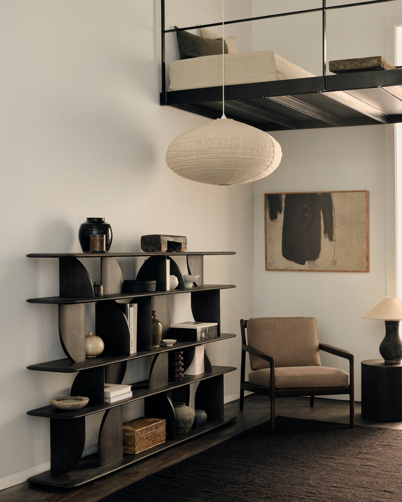 Geometric Rack – Modern Wooden Shelving Unit Sage Interiors - Sage InteriorsEthnicraft