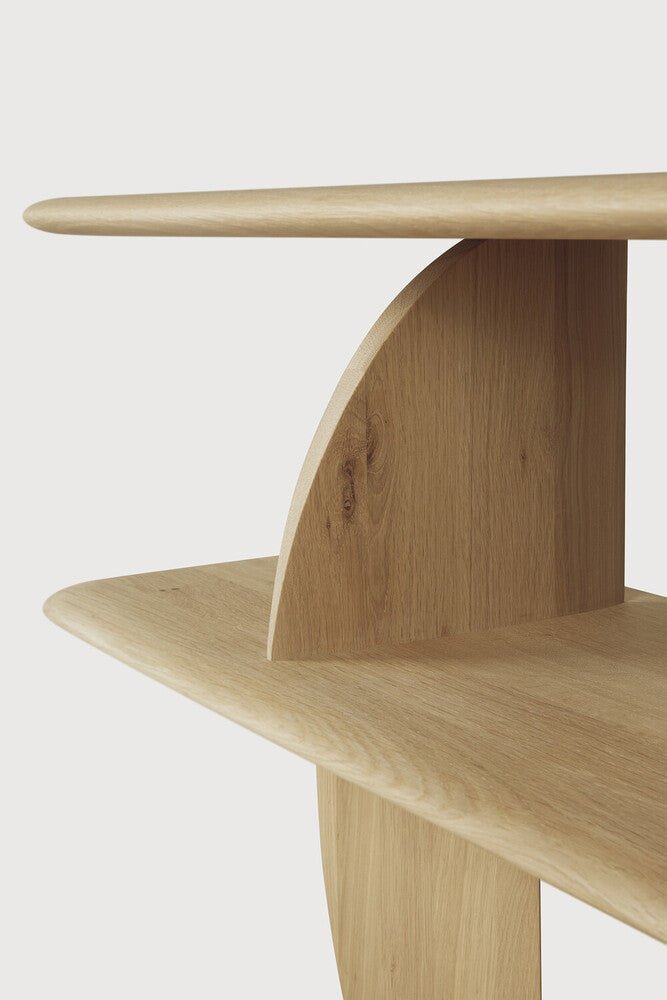 Geometric Sofa Console – Sculptural Wooden Hall Table by Sage Interiors - Sage InteriorsEthnicraftcoffee table