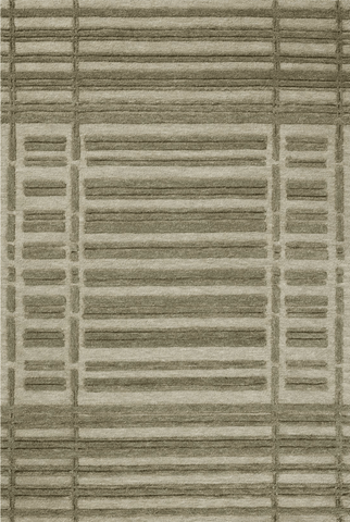 Good weave certified hand tufted alternating 11'6" x 15' Sage / Olive - Sage InteriorsSage Interiors