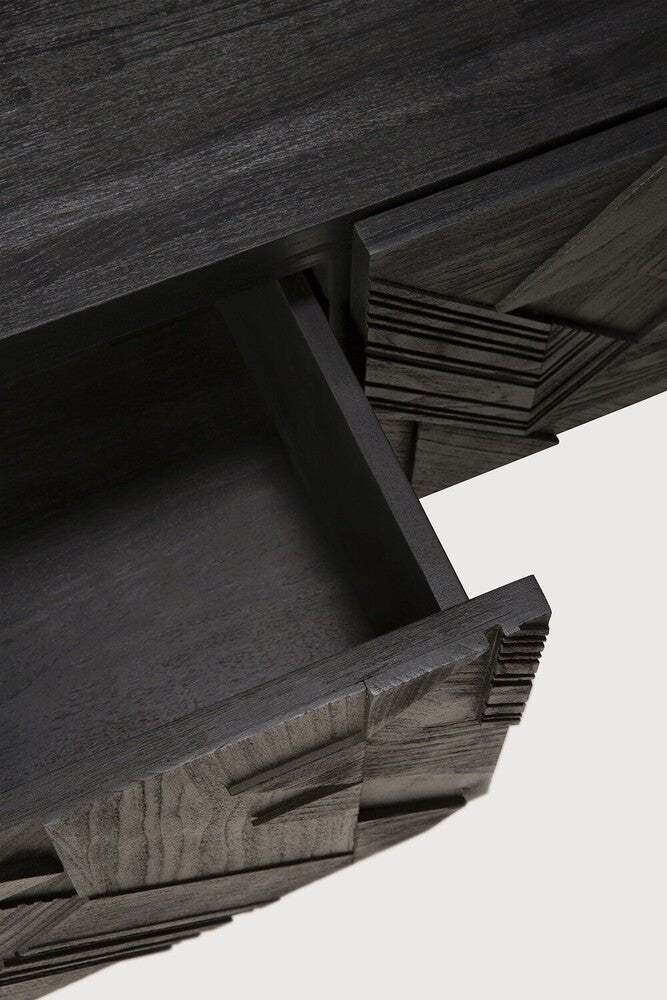 Graphic TV Cupboard – Contemporary Media Console Sage Interiors - Sage InteriorsEthnicraft