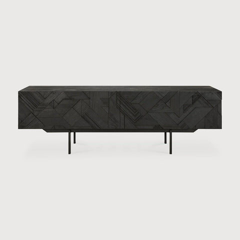 Graphic TV Cupboard – Contemporary Media Console Sage Interiors - Sage InteriorsEthnicraft