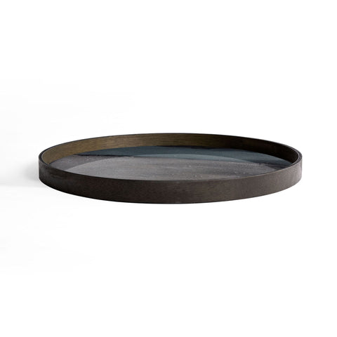 Organic Glass Tray Bronze | Sage Interiors