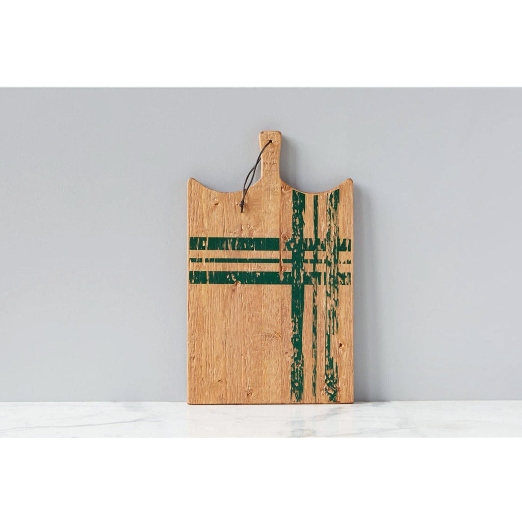 Green Tartan Charcuterie Board - Sage InteriorsETUHomeBoard