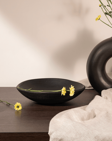 Groove Shallow Bowl - Sage InteriorsThe Collectivebowl