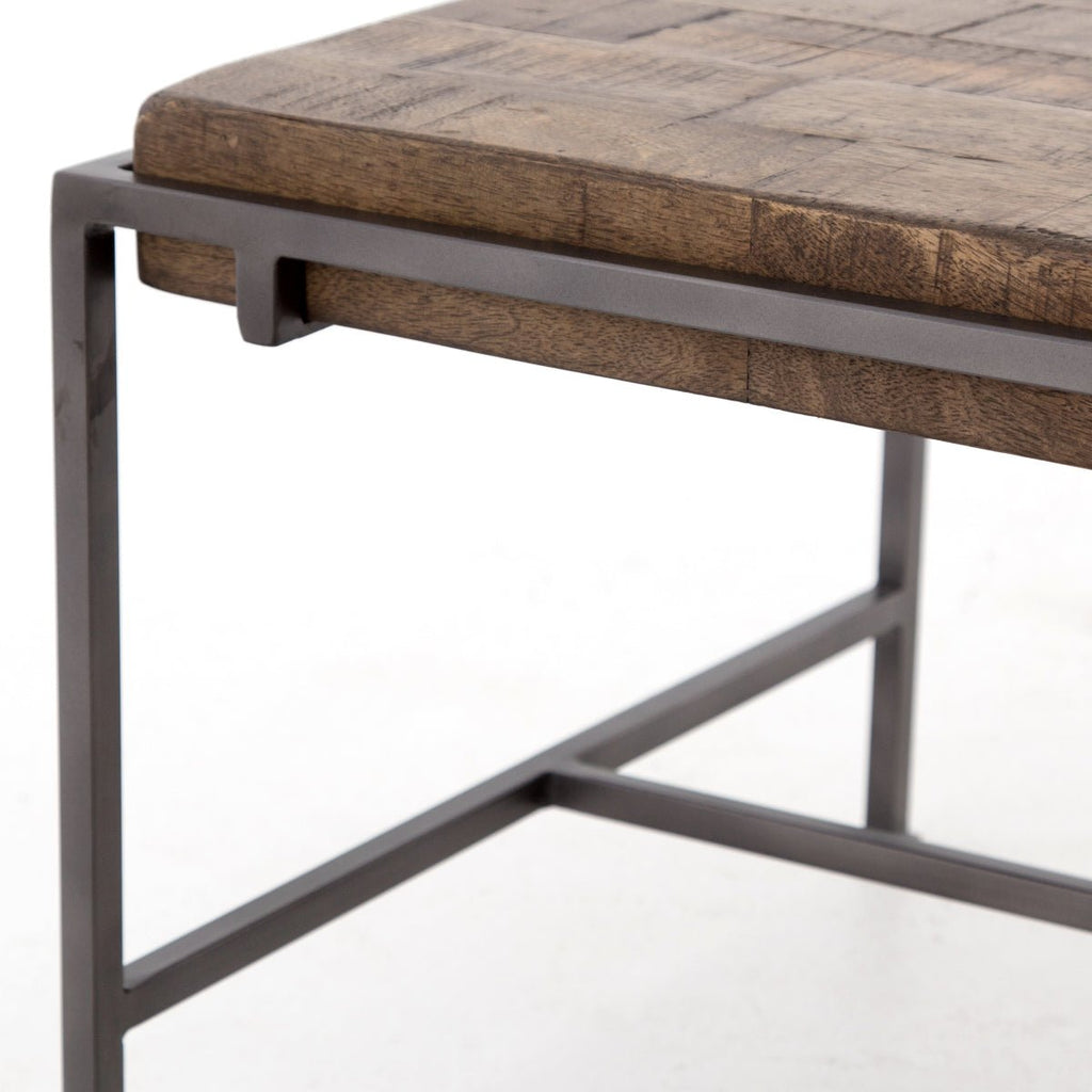 Gunmetal Meets Mango Coffee Table - Sage InteriorsFH