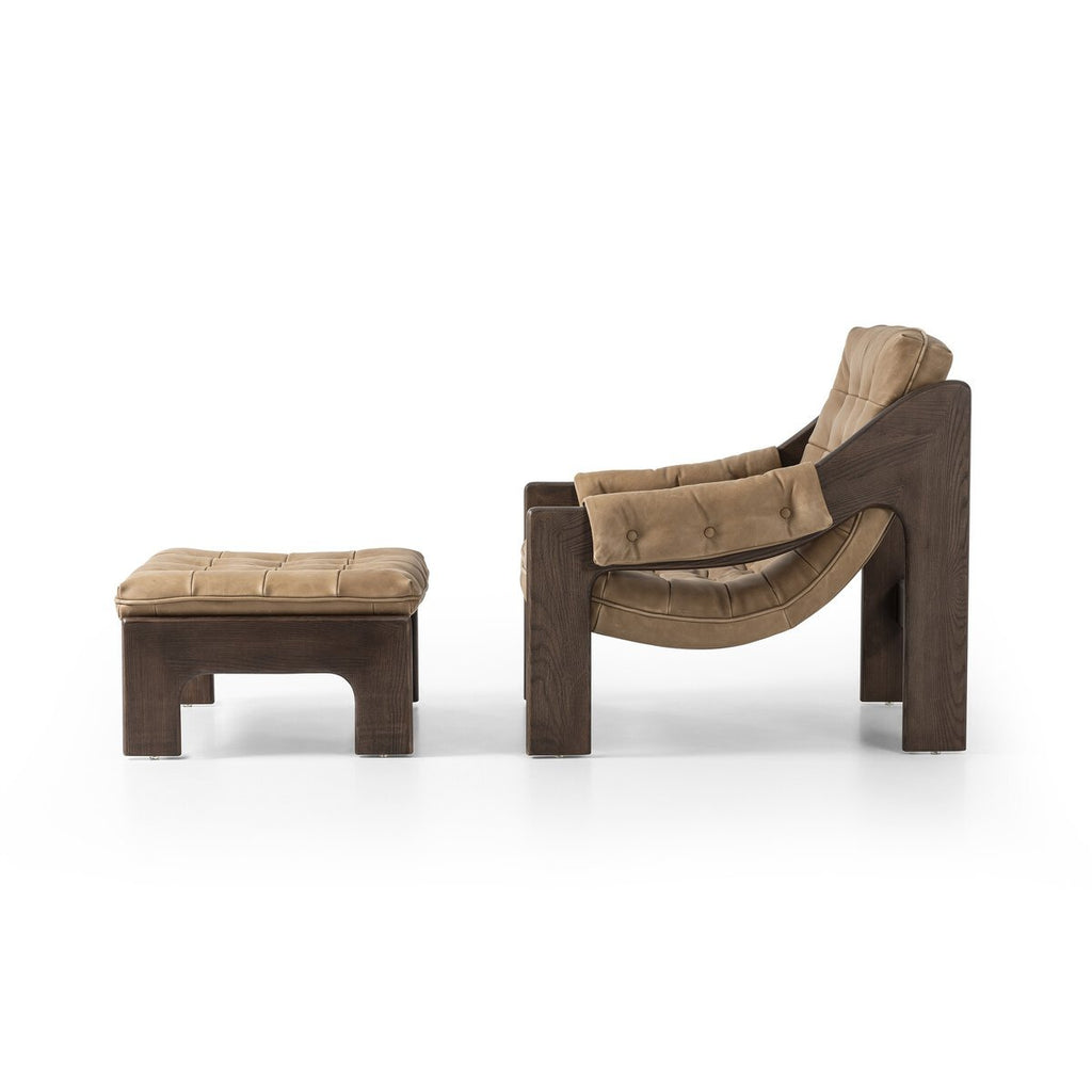 Halston Chair With Ottoman - Sage InteriorsFour HandsAccent Chair