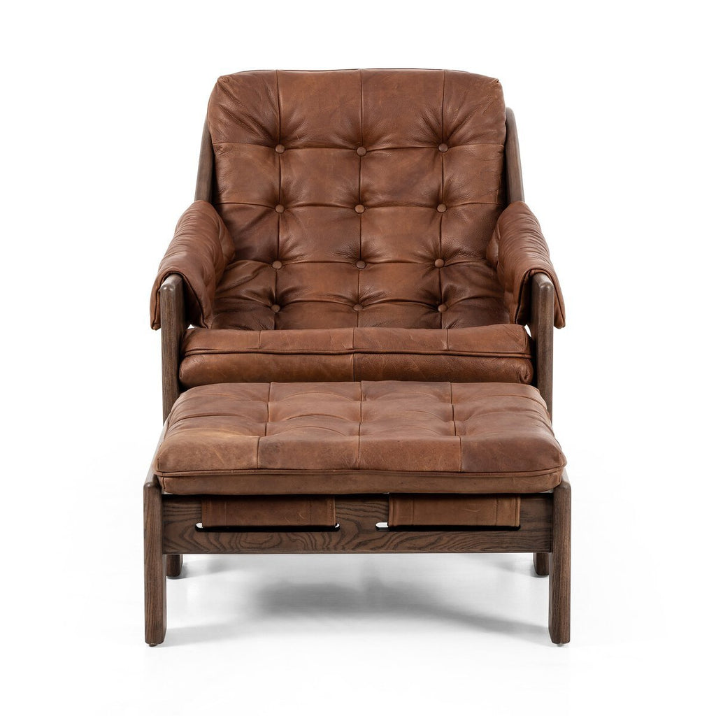 Halston Chair With Ottoman - Sage InteriorsFour HandsAccent Chair