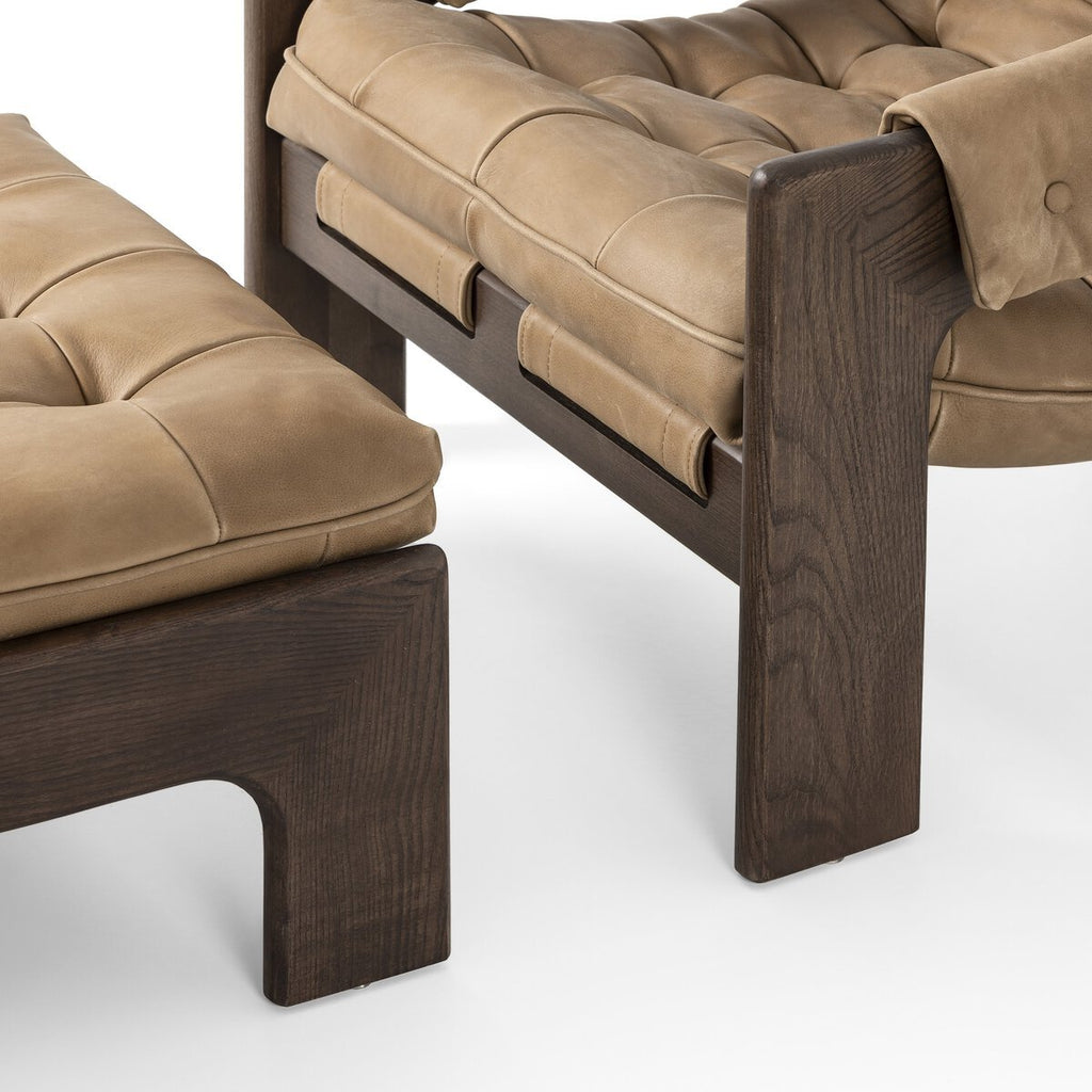 Halston Chair With Ottoman - Sage InteriorsFour HandsAccent Chair