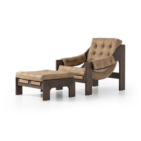 Halston Chair With Ottoman - Sage InteriorsFour HandsAccent Chair
