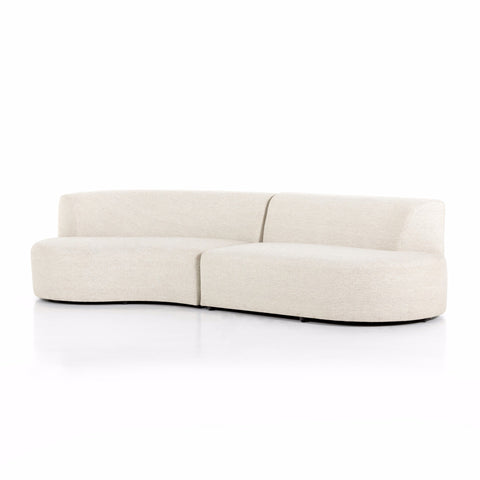 Hanna Outdoor Sectional - Left Arm Facing - Sage InteriorsFHSectional