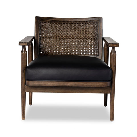 Heritage Cane Accent Chair, Leather - Sage InteriorsFHAccent Chair