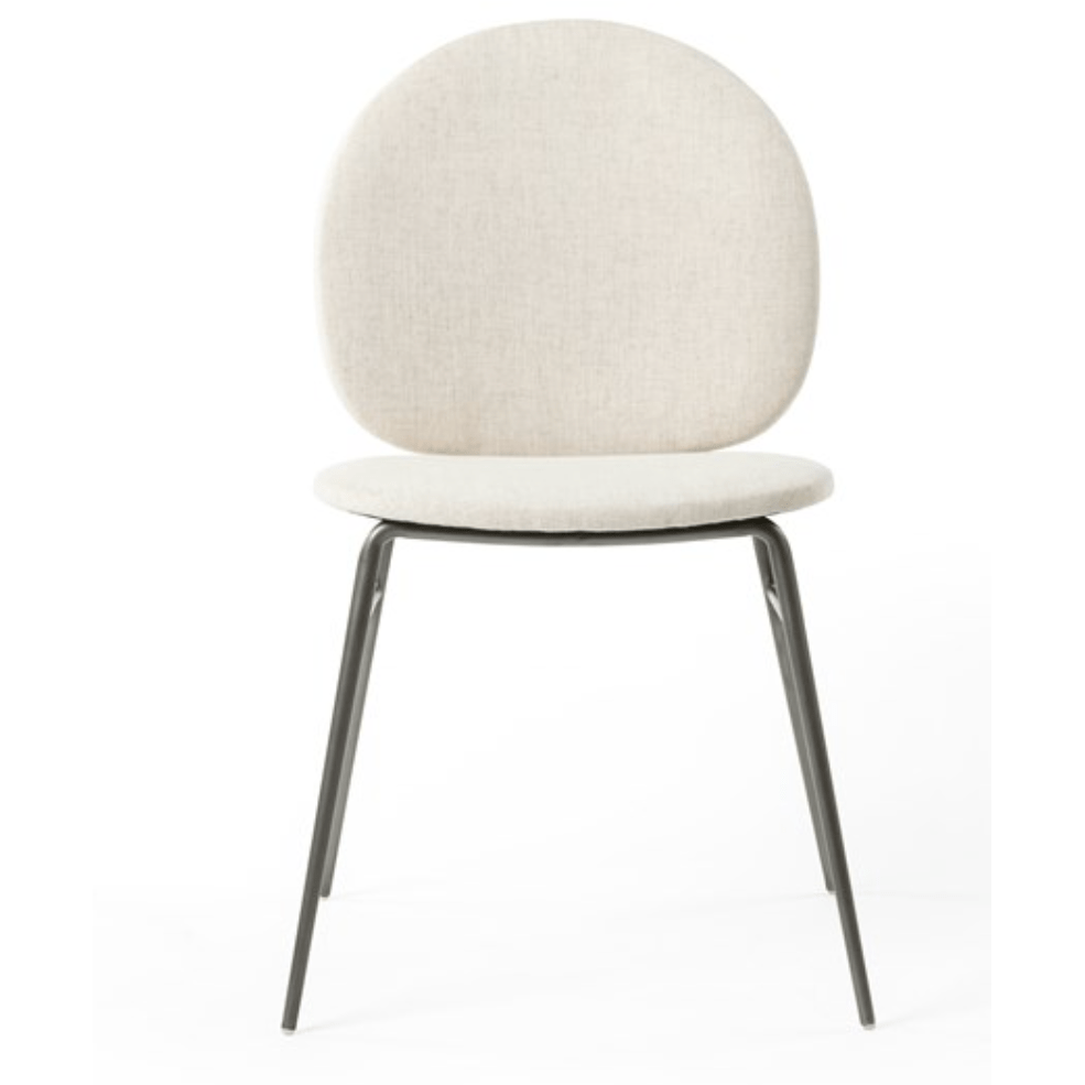 High - performance upholstered, modern, metal - leg dining chair - Sage InteriorsFHDining Chair