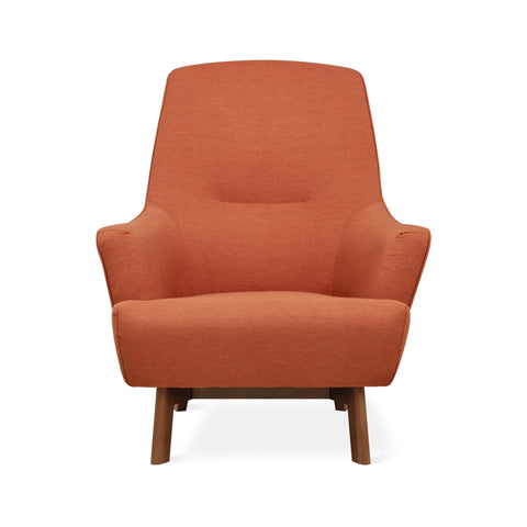 Hilary Chair – Mid - Century Scandinavian Lounge with Recycled Fabric - Sage InteriorsSage InteriorsChair