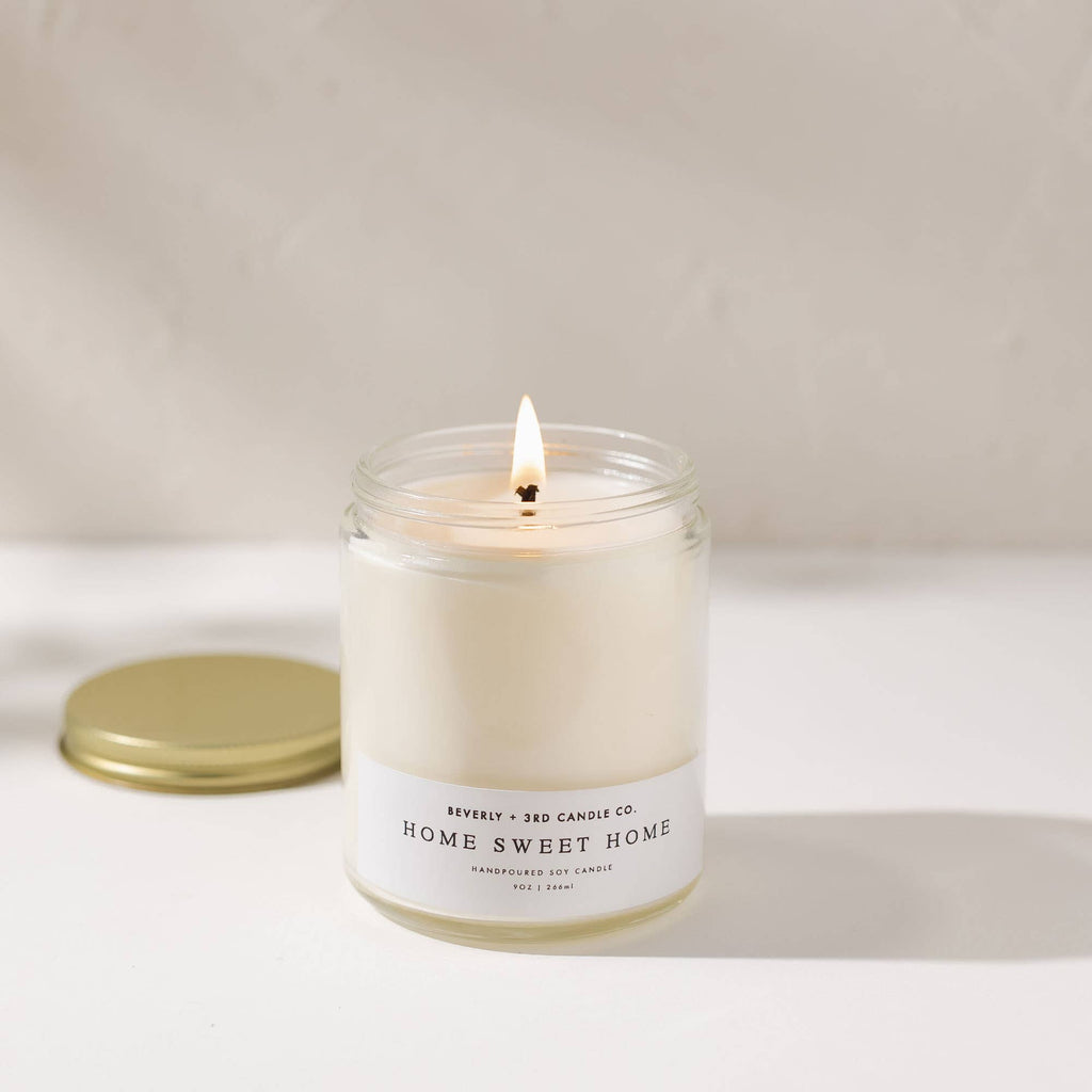 Home Sweet Home 9oz - Soy Candle - Sage InteriorsBeverly and 3rd Candle Co.