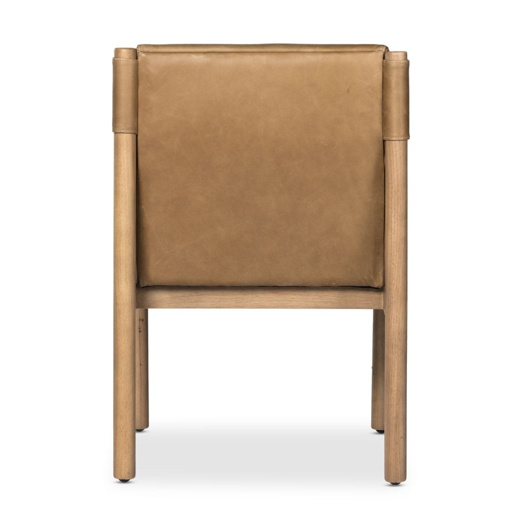 Hutton Dining Armchair, Palermo Drift Leather - Sage InteriorsFHDining Chair