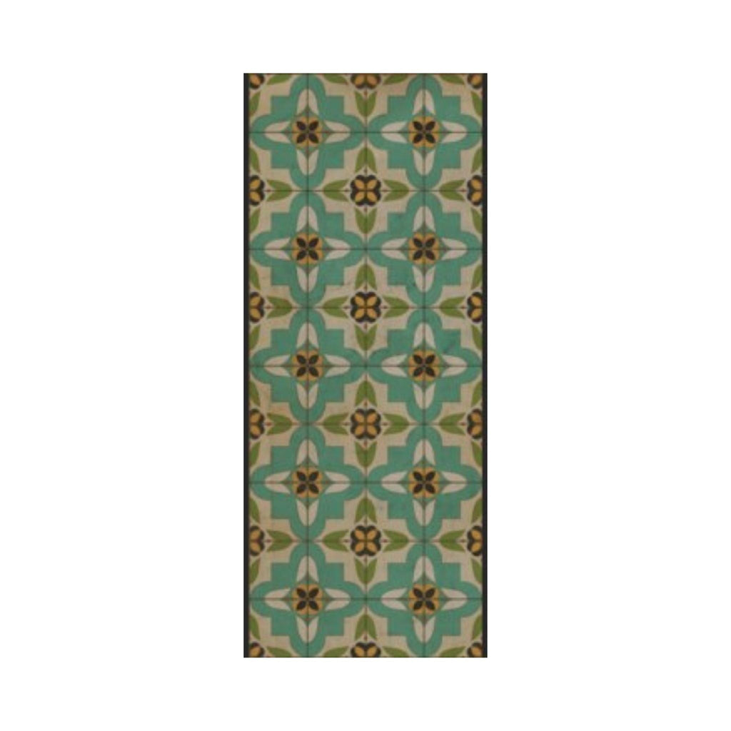 I Am Not A Bumble Bee Vintage Vinyl Floorcloth - Sage InteriorsSpicher and Co