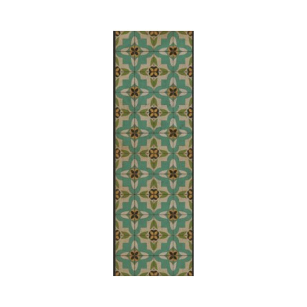 I Am Not A Bumble Bee Vintage Vinyl Floorcloth - Sage InteriorsSpicher and Co
