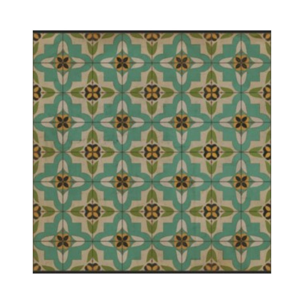 I Am Not A Bumble Bee Vintage Vinyl Floorcloth - Sage InteriorsSpicher and Co