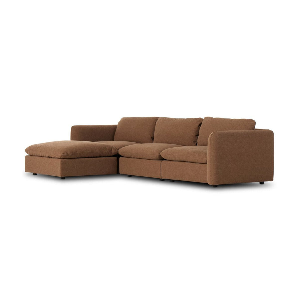 Ingel 3 - Piece Sectional W/ Ottoman - Sage InteriorsFour HandsSofa
