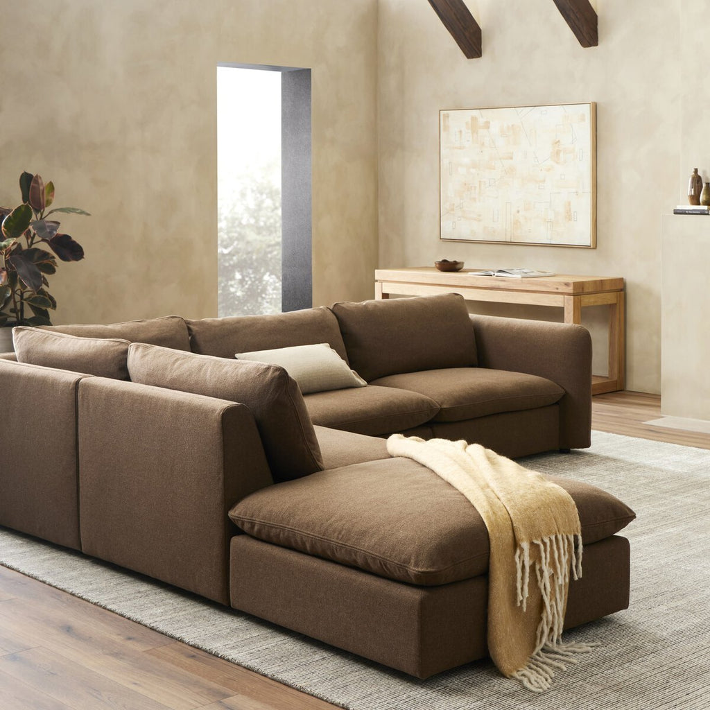 Ingel 4 - Piece Sectional W/ Ottoman Left Arm Facing - Sage InteriorsFour HandsSofa