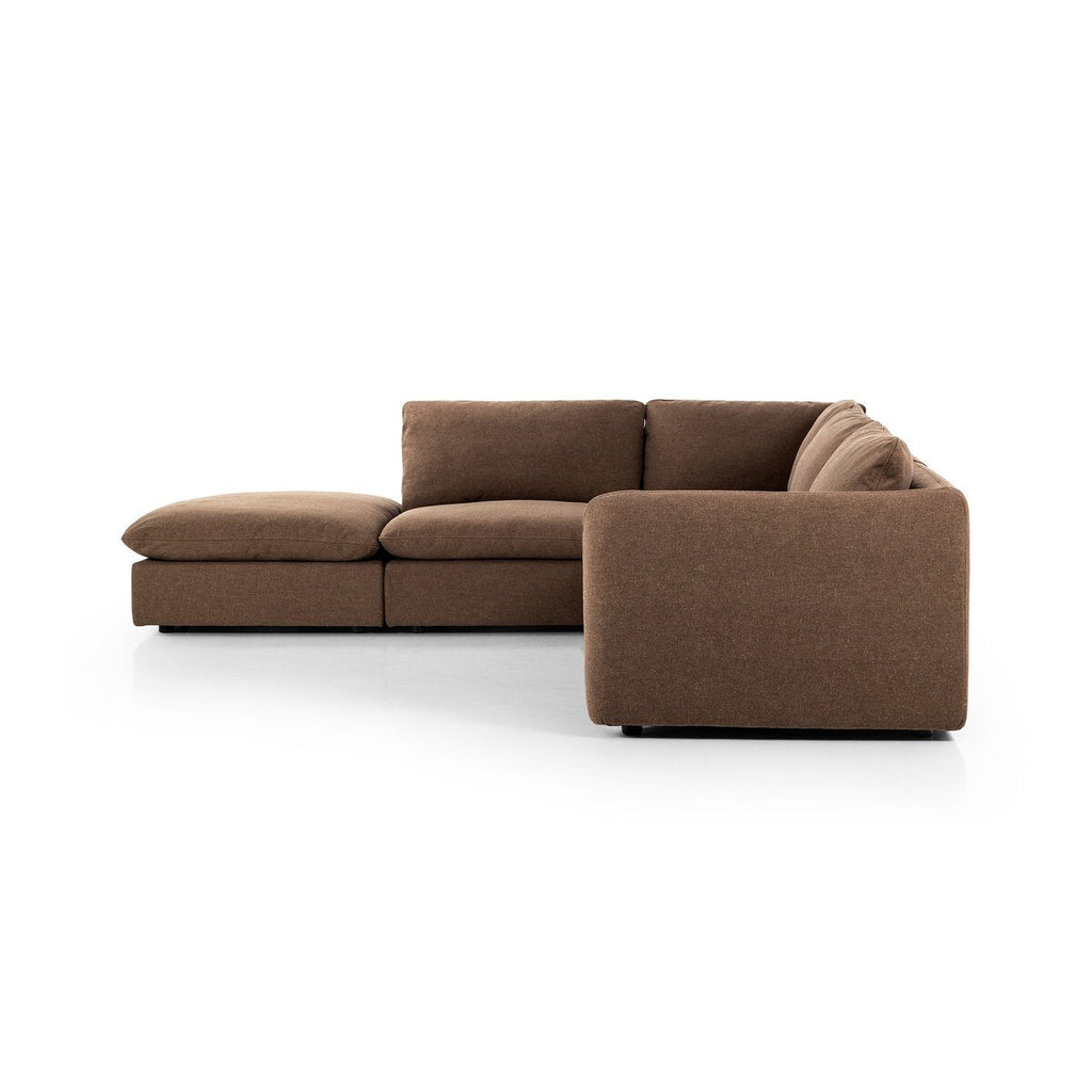 Ingel 4 - Piece Sectional W/ Ottoman Right Arm Facing - Sage InteriorsFour HandsSofa
